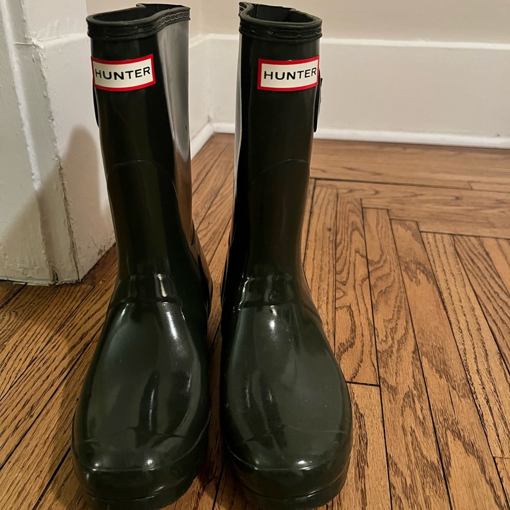 Hunter Dark Green Women's Winter & Rain Boots NEW